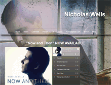 Tablet Screenshot of nicholaswellsmusic.com